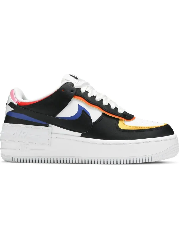 Кроссовки Nike Wmns Air Force 1 Shadow 'White Multi' — изображение 1 из 8, белый