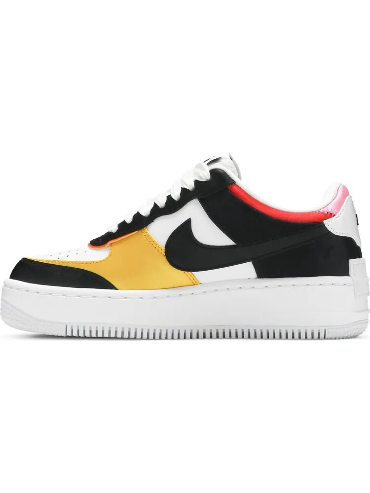 Кроссовки Nike Wmns Air Force 1 Shadow 'White Multi' — изображение 3 из 8, белый