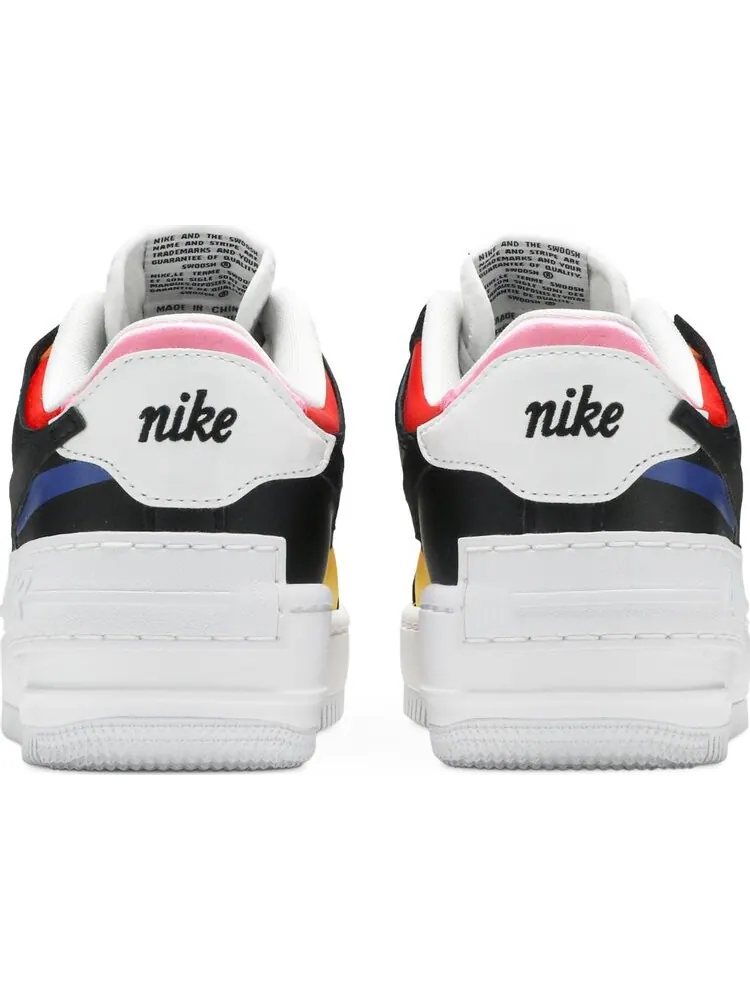 Кроссовки Nike Wmns Air Force 1 Shadow 'White Multi' — изображение 6 из 8, белый