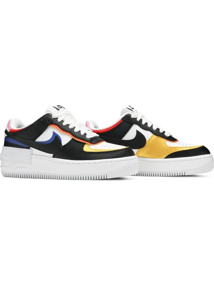 Кроссовки Nike Wmns Air Force 1 Shadow 'White Multi' — изображение 8 из 8, белый