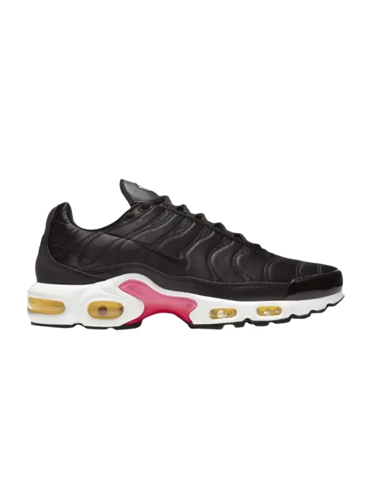 Кроссовки Nike Wmns Air Max Plus 'Black Pink Glow' — изображение 1 из 1, черный/черный/розовый