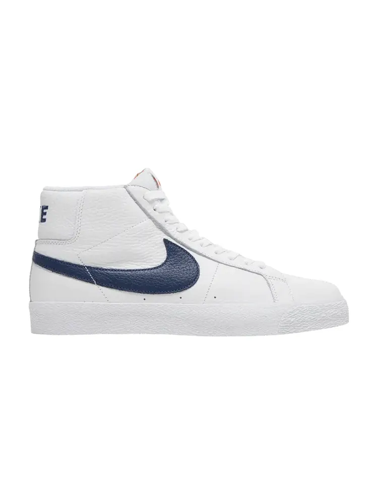 Кроссовки Nike Zoom Blazer Mid ISO SB 'Orange Label - White Navy' — изображение 1 из 9