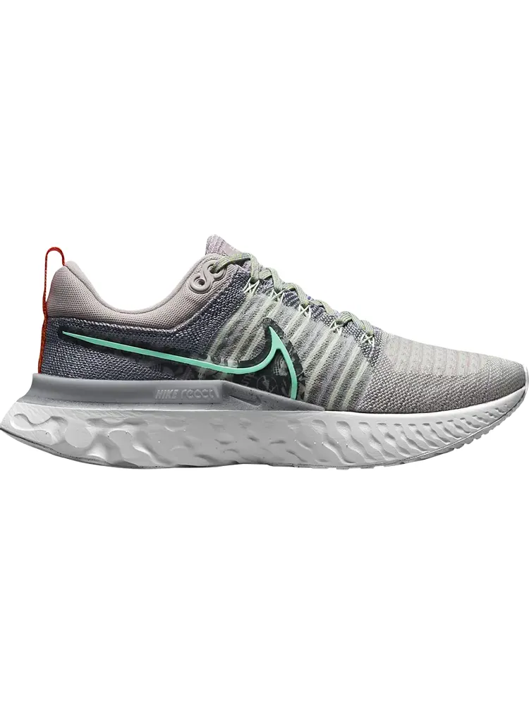 Кроссовки Nike Wmns React Infinity Run Flyknit 2 'Violet Ash Light Menta' — изображение 1 из 1, фиолетовый