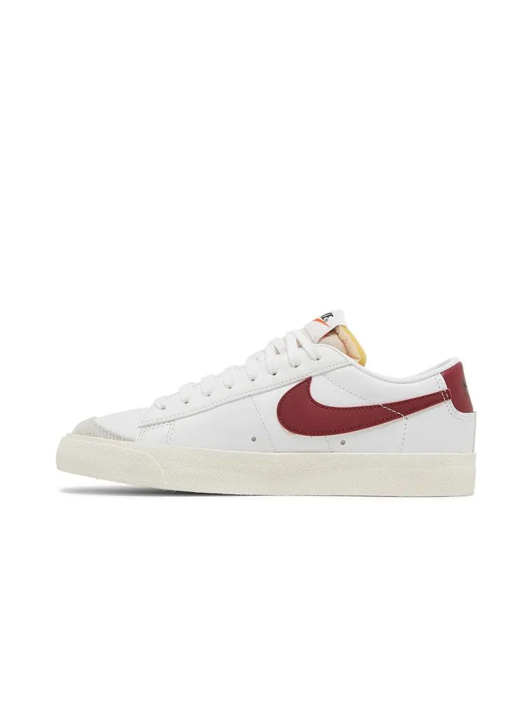 Кроссовки Nike Wmns Blazer Low '77 'White Team Red' — изображение 4 из 9, белый/белый//красный