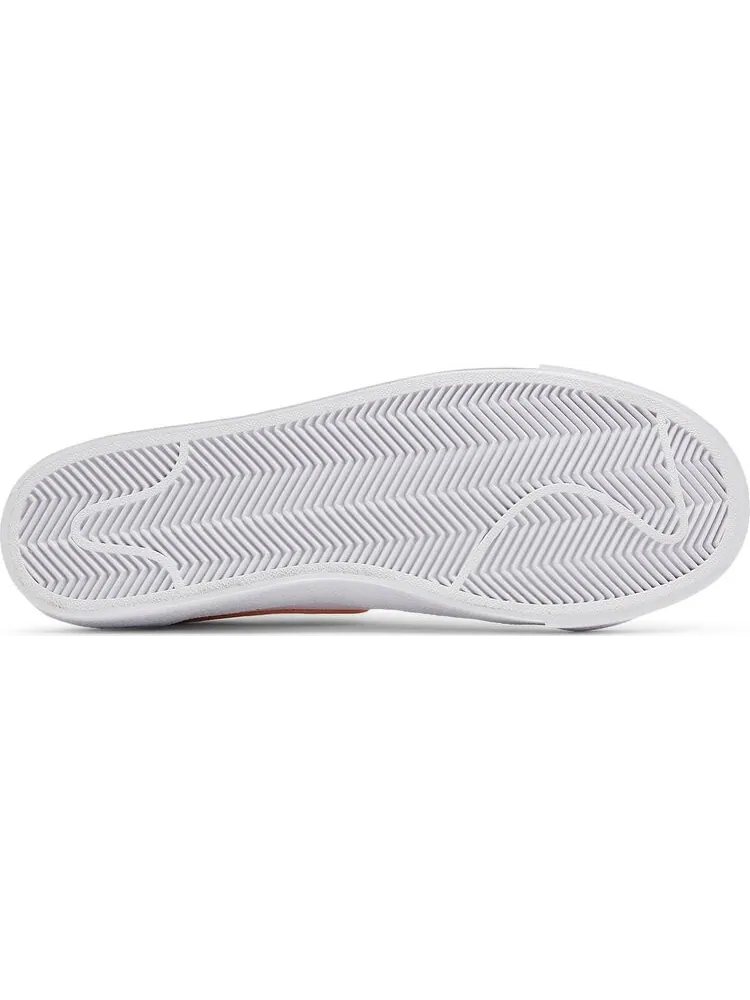 Кроссовки Nike Wmns Blazer Low '77 'White Orange' — изображение 4 из 8, белый
