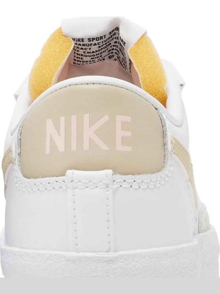 Кроссовки Nike Wmns Blazer Low '77 'White Pale Coral' — изображение 7 из 8, белый