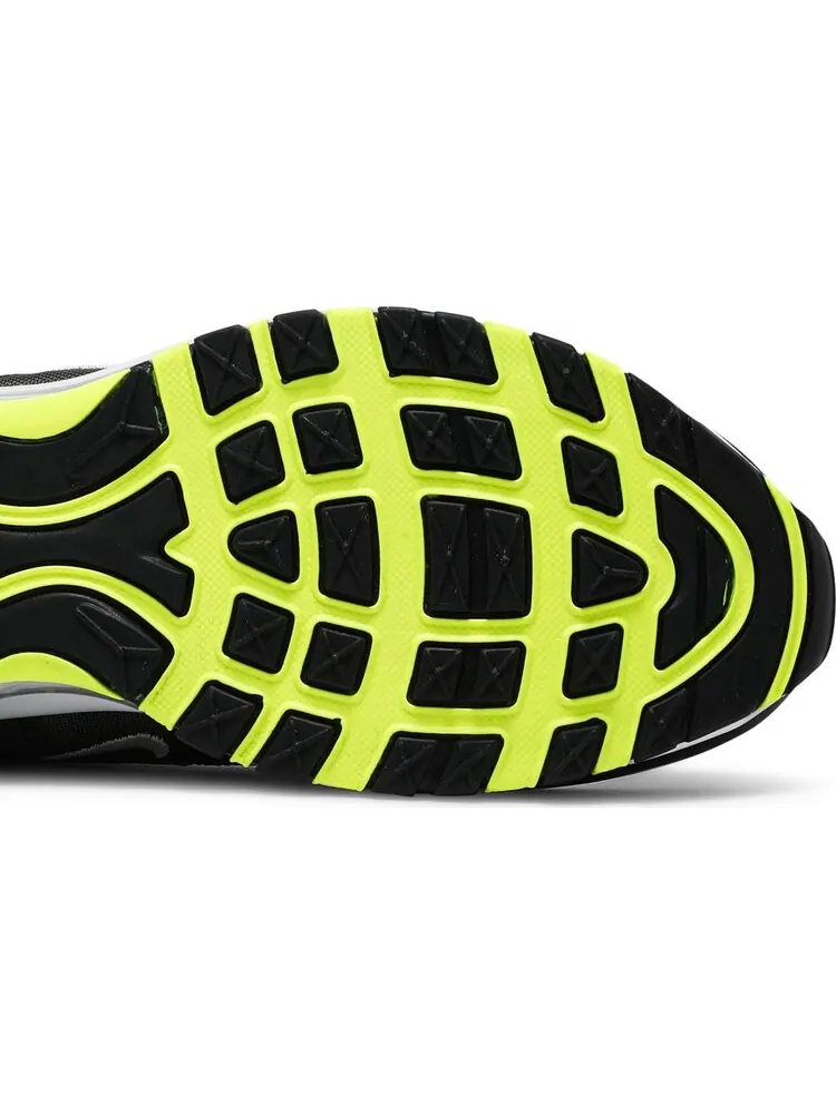 Кроссовки Nike Undefeated x Air Max 97 'Black Volt' — изображение 5 из 8, черный