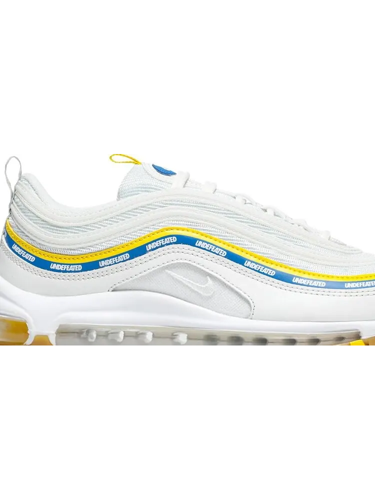 Кроссовки Nike Undefeated x Air Max 97 'UCLA Bruins' — изображение 2 из 8, белый