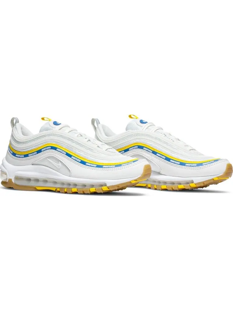 Кроссовки Nike Undefeated x Air Max 97 'UCLA Bruins' — изображение 8 из 8, белый
