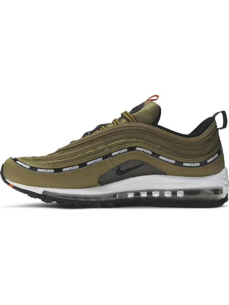 Кроссовки Nike Undefeated x Air Max 97 'Militia Green' — изображение 3 из 8, зеленый