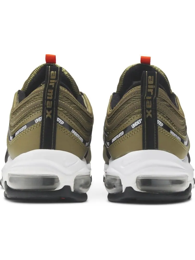Кроссовки Nike Undefeated x Air Max 97 'Militia Green' — изображение 6 из 8, зеленый