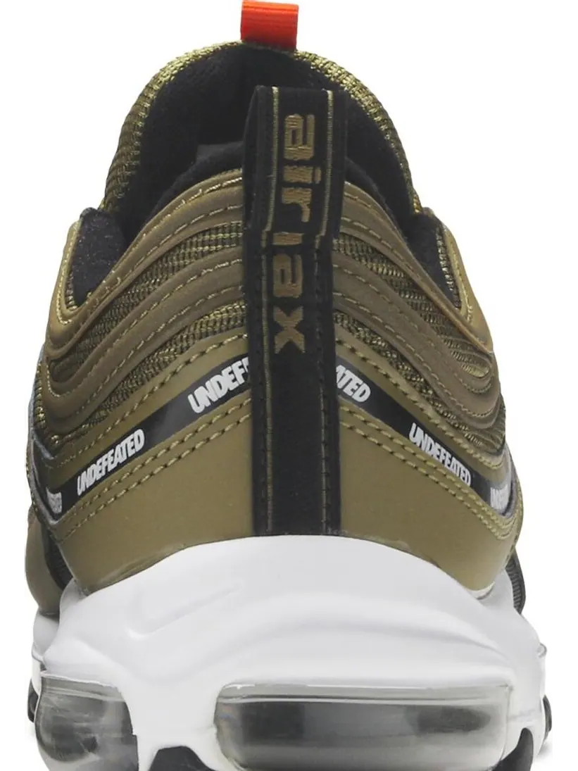 Кроссовки Nike Undefeated x Air Max 97 'Militia Green' — изображение 7 из 8, зеленый