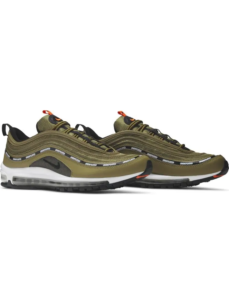 Кроссовки Nike Undefeated x Air Max 97 'Militia Green' — изображение 8 из 8, зеленый