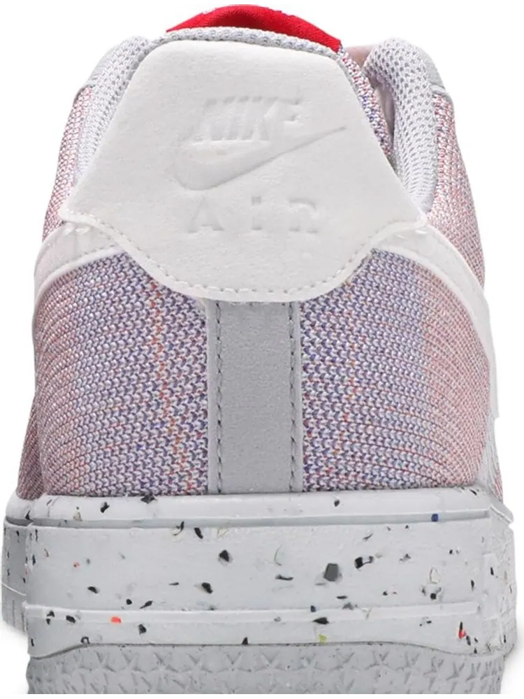 Кроссовки Nike Air Force 1 Crater Flyknit 'Wolf Grey' — изображение 7 из 8, серый