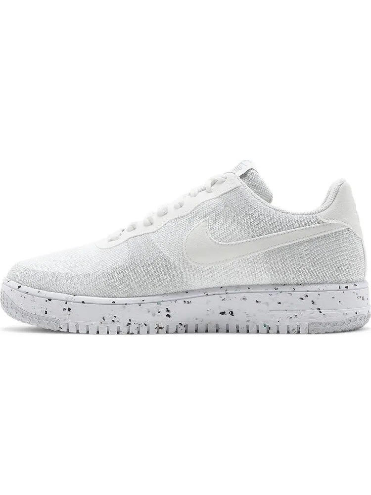 Кроссовки Nike Air Force 1 Crater Flyknit 'White Wolf Grey' — изображение 3 из 8, белый