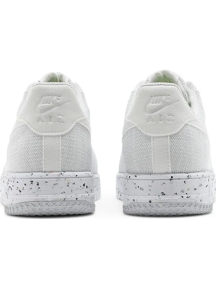 Кроссовки Nike Air Force 1 Crater Flyknit 'White Wolf Grey' — изображение 6 из 8, белый