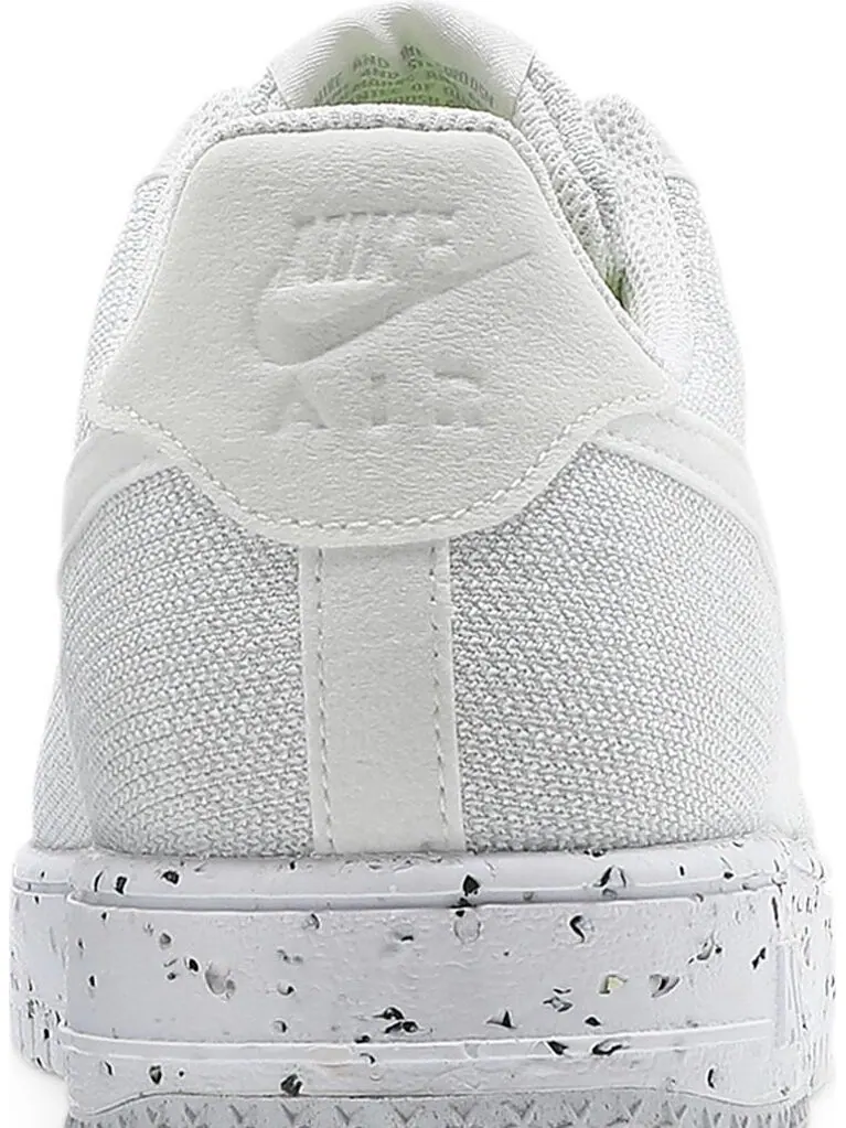 Кроссовки Nike Air Force 1 Crater Flyknit 'White Wolf Grey' — изображение 7 из 8, белый