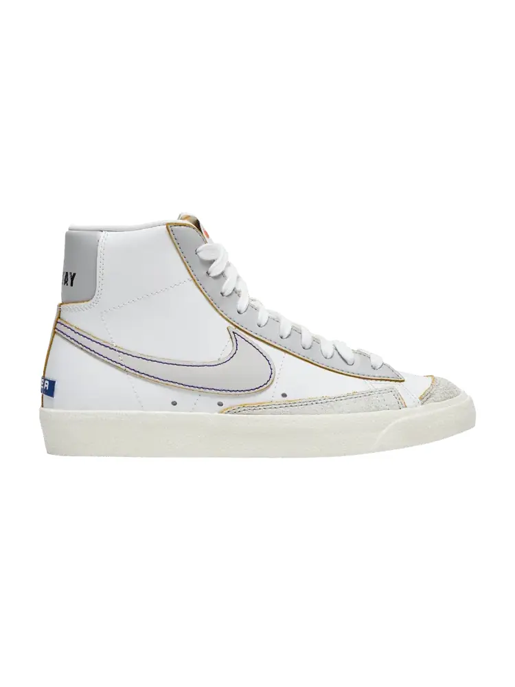 Кроссовки Nike Wmns Blazer Mid '77 'The New Way' — изображение 1 из 9, белый/фиолетовый