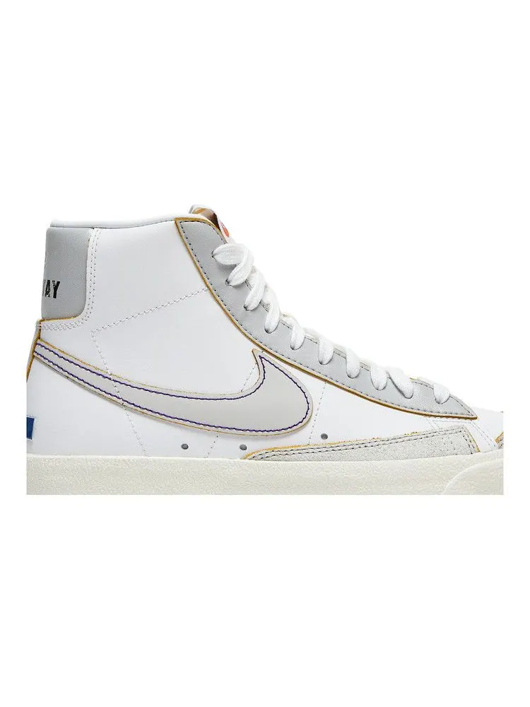 Кроссовки Nike Wmns Blazer Mid '77 'The New Way' — изображение 3 из 9, белый/фиолетовый