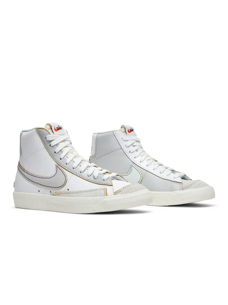 Кроссовки Nike Wmns Blazer Mid '77 'The New Way' — изображение 9 из 9, белый/фиолетовый