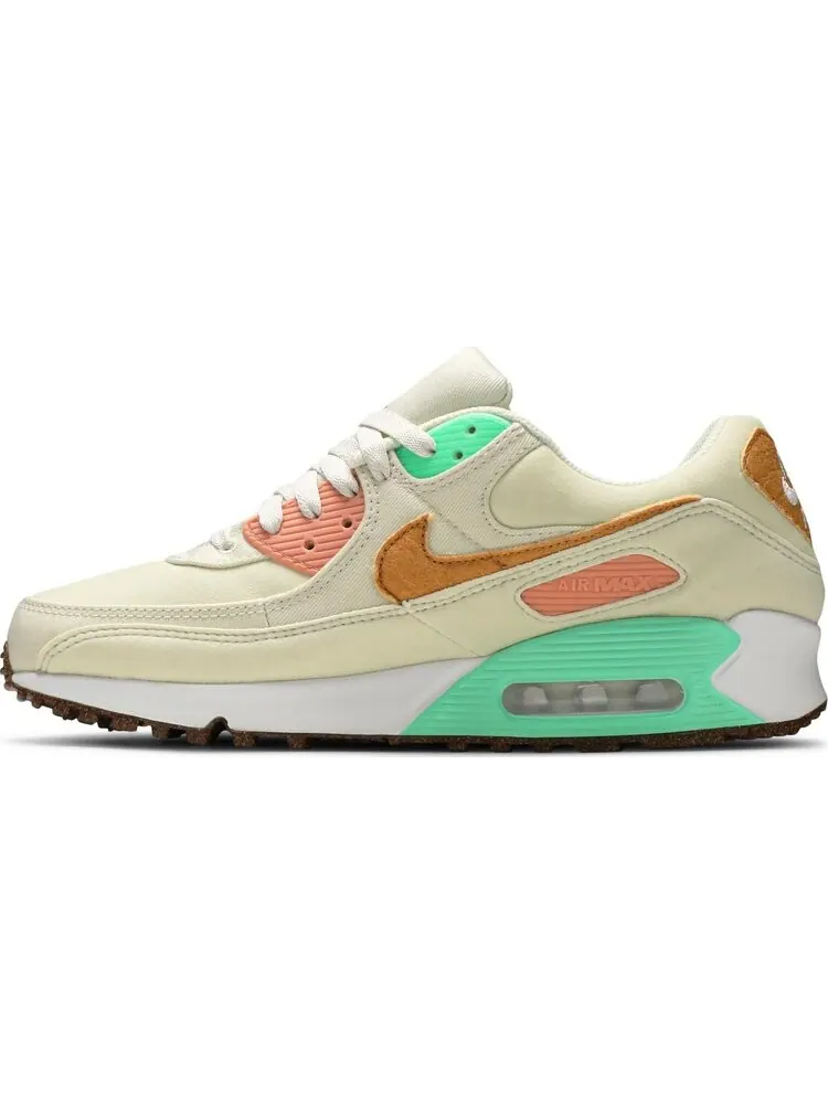 Кроссовки Nike Wmns Air Max 90 'Happy Pineapple' — изображение 3 из 8, бежевый