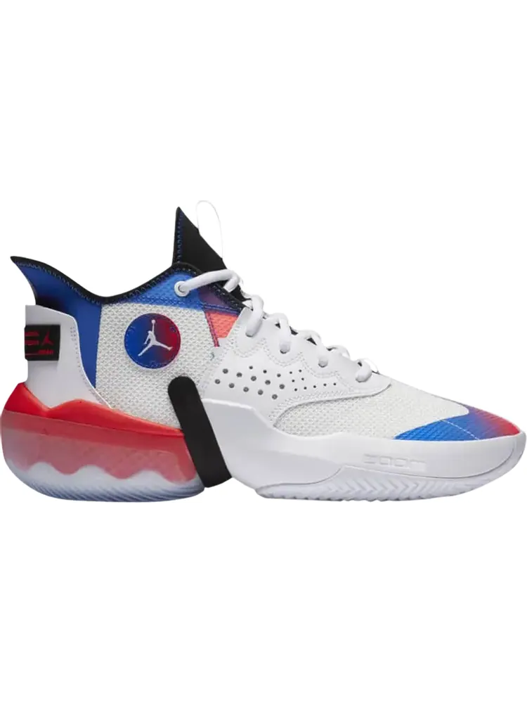 Кроссовки Jordan React Elevation White Infrared Royal — изображение 1 из 1, белый