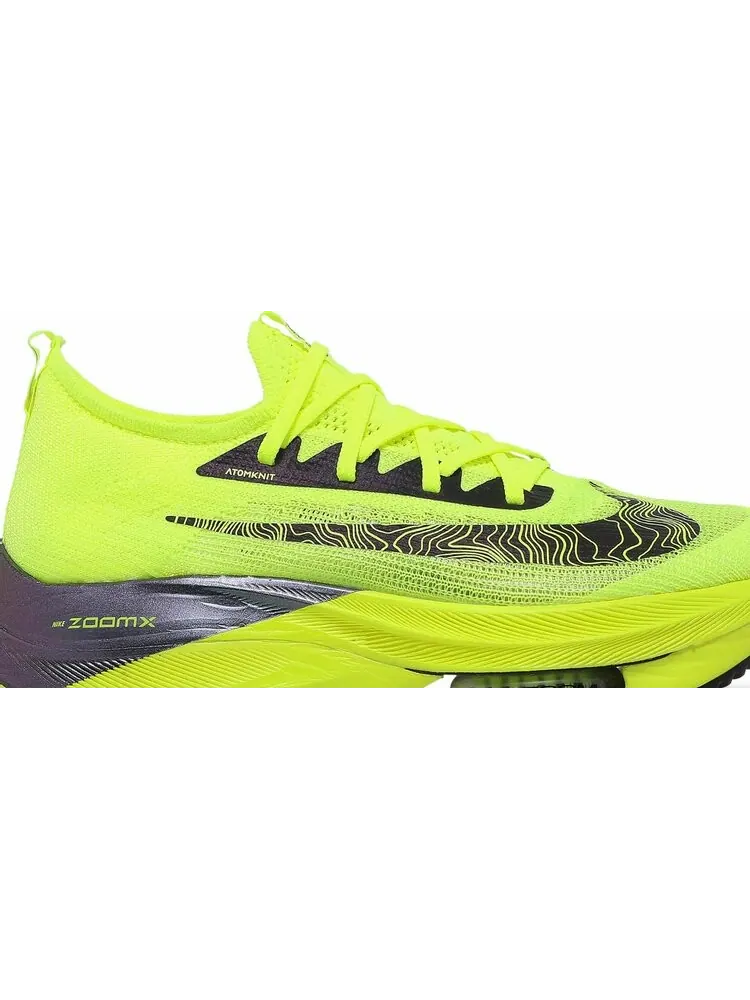 Кроссовки Nike Air Zoom Alphafly NEXT% 'Volt' — изображение 2 из 8, желтый