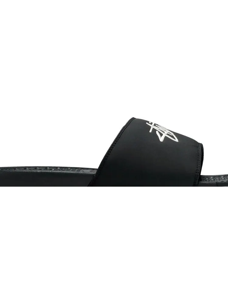 Сандалии Nike Stussy x Benassi 'Black Sail' — изображение 2 из 8, черный