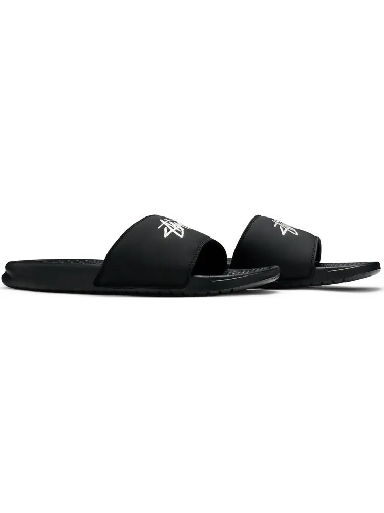 Сандалии Nike Stussy x Benassi 'Black Sail' — изображение 8 из 8, черный