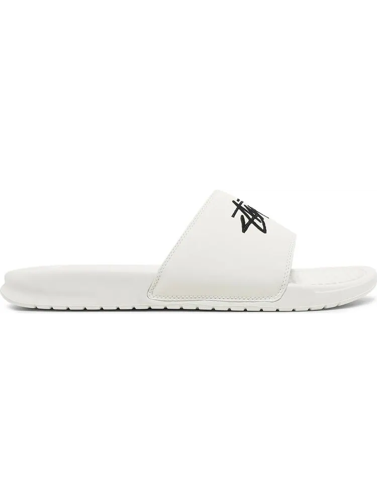Сандалии Nike Stussy x Benassi 'Sail' — изображение 1 из 8, белый