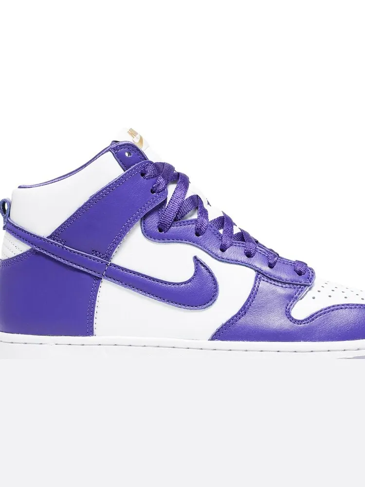 Кроссовки Nike Wmns Dunk High 'Varsity Purple' — изображение 2 из 8, фиолетовый