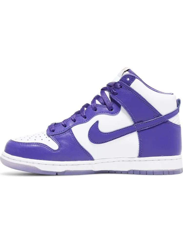 Кроссовки Nike Wmns Dunk High 'Varsity Purple' — изображение 3 из 8, фиолетовый