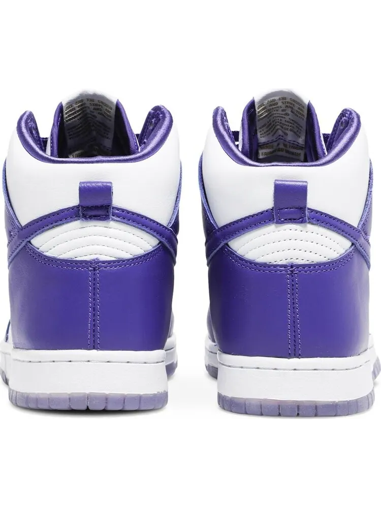 Кроссовки Nike Wmns Dunk High 'Varsity Purple' — изображение 6 из 8, фиолетовый