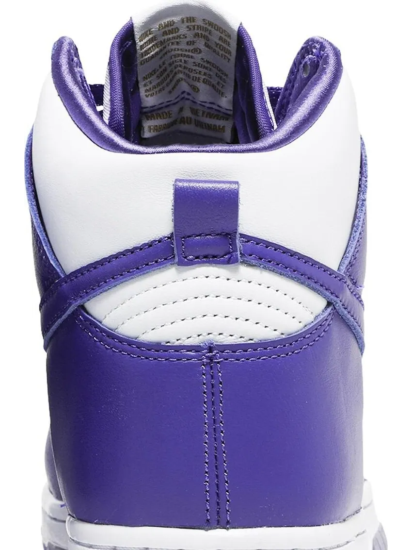 Кроссовки Nike Wmns Dunk High 'Varsity Purple' — изображение 7 из 8, фиолетовый
