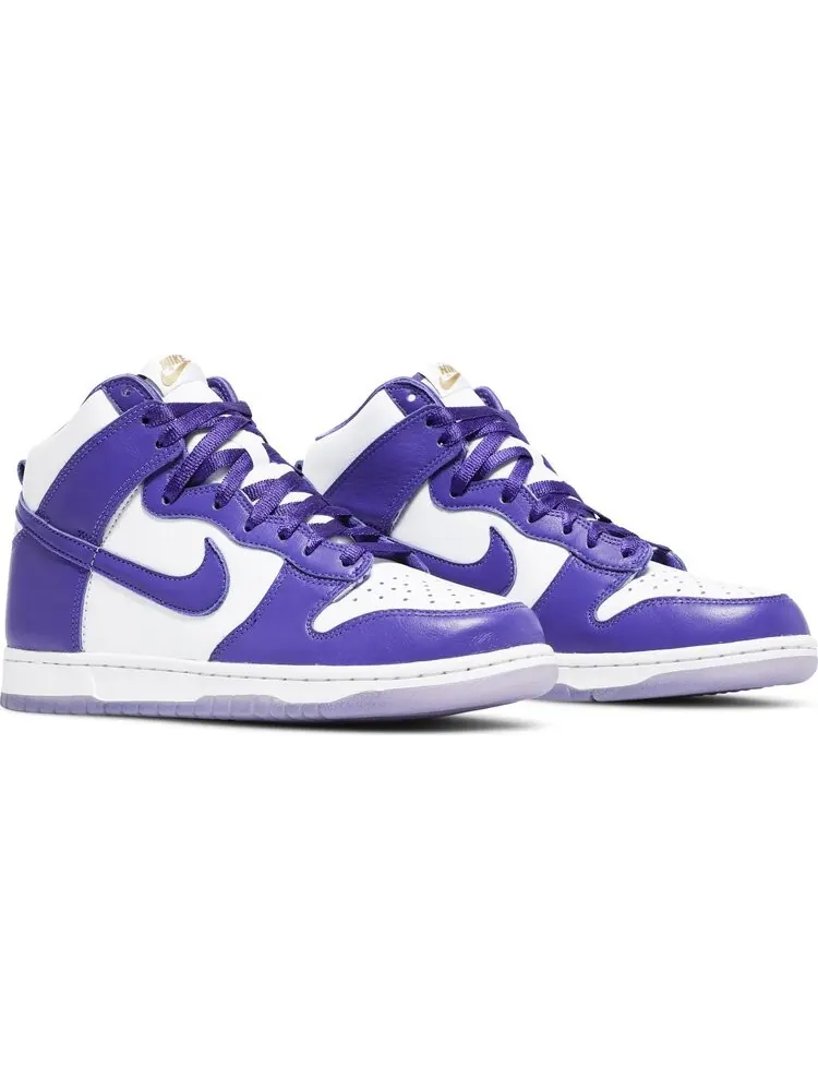 Кроссовки Nike Wmns Dunk High 'Varsity Purple' — изображение 8 из 8, фиолетовый