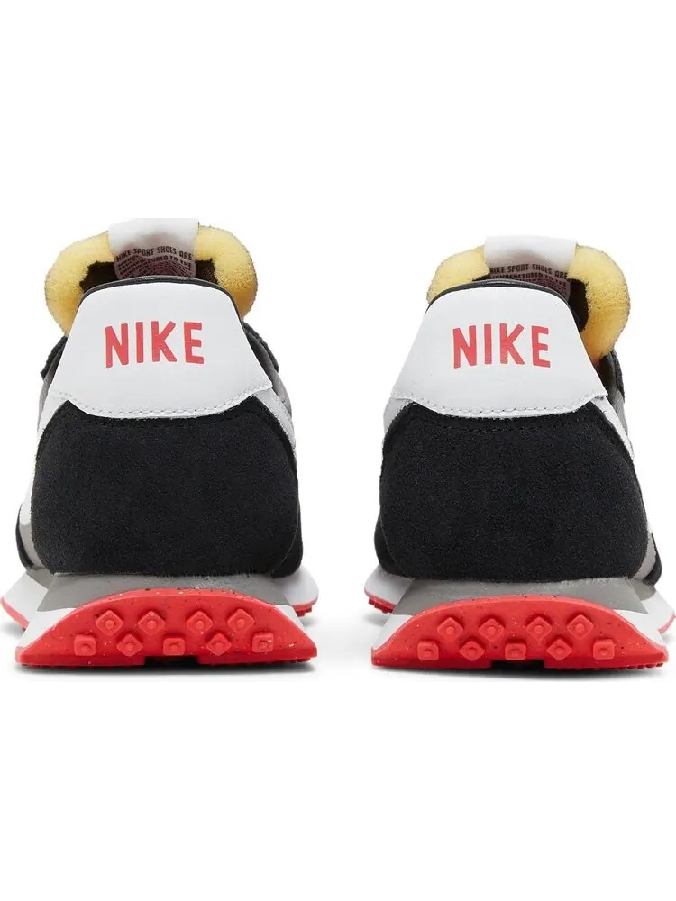 Кроссовки Nike Waffle Trainer 2 GS 'Flat Pewter Siren Red' — изображение 6 из 8, серый