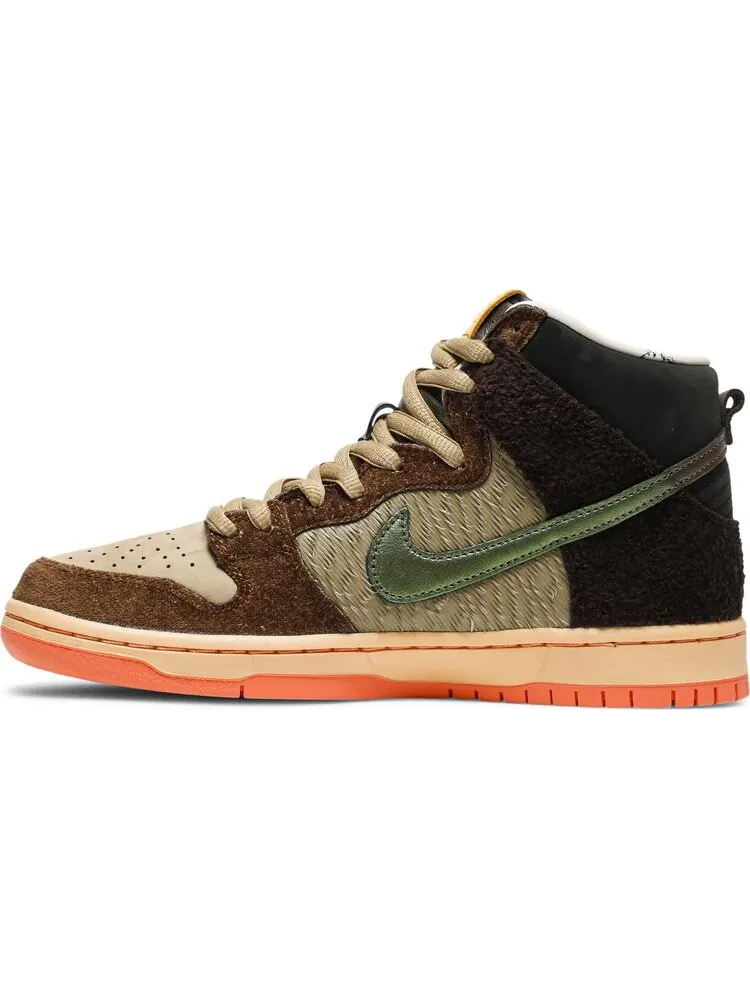 Кроссовки Nike Concepts x Dunk High Pro SB 'TurDUNKen' Special Box — изображение 3 из 8, коричневый