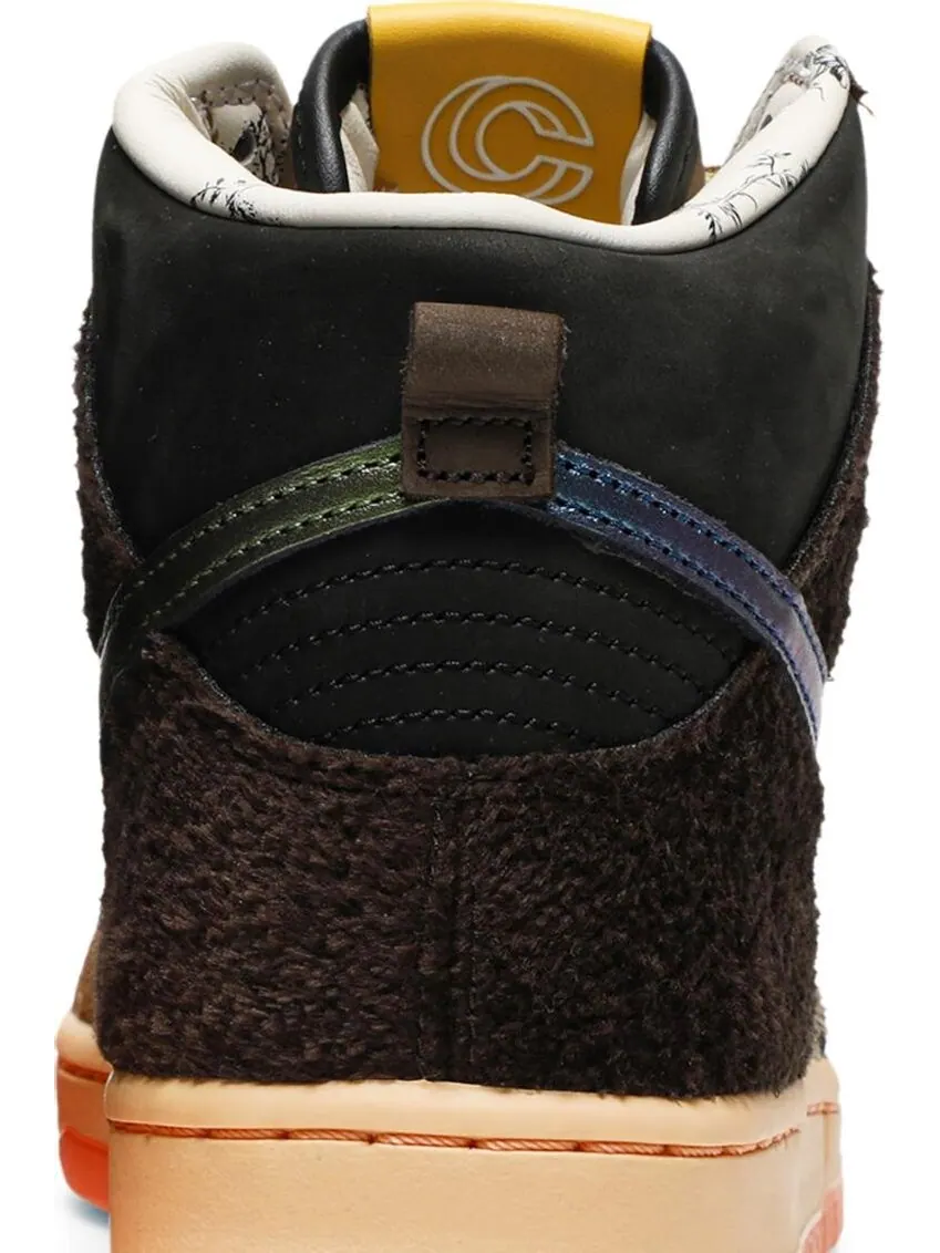 Кроссовки Nike Concepts x Dunk High Pro SB 'TurDUNKen' Special Box — изображение 7 из 8, коричневый