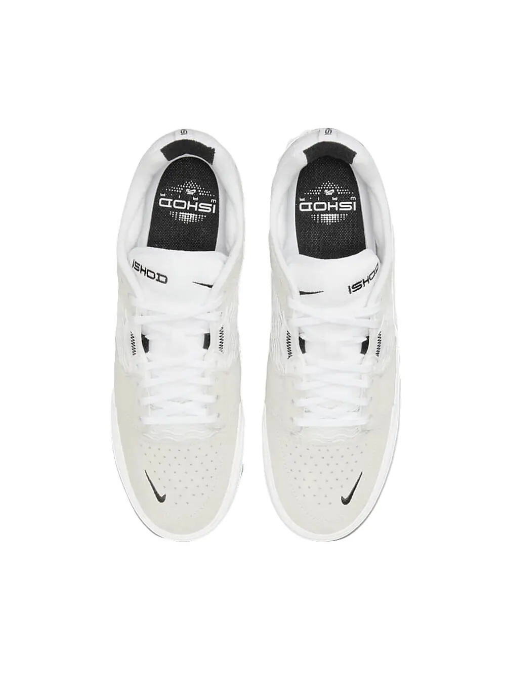 Скейтерские кеды Nike SB Ishod Wair — изображение 2 из 4, черный/белый