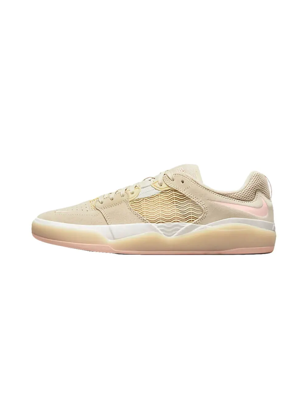 Скейтерские кеды Nike SB Ishod Wair — изображение 1 из 6, бежевый