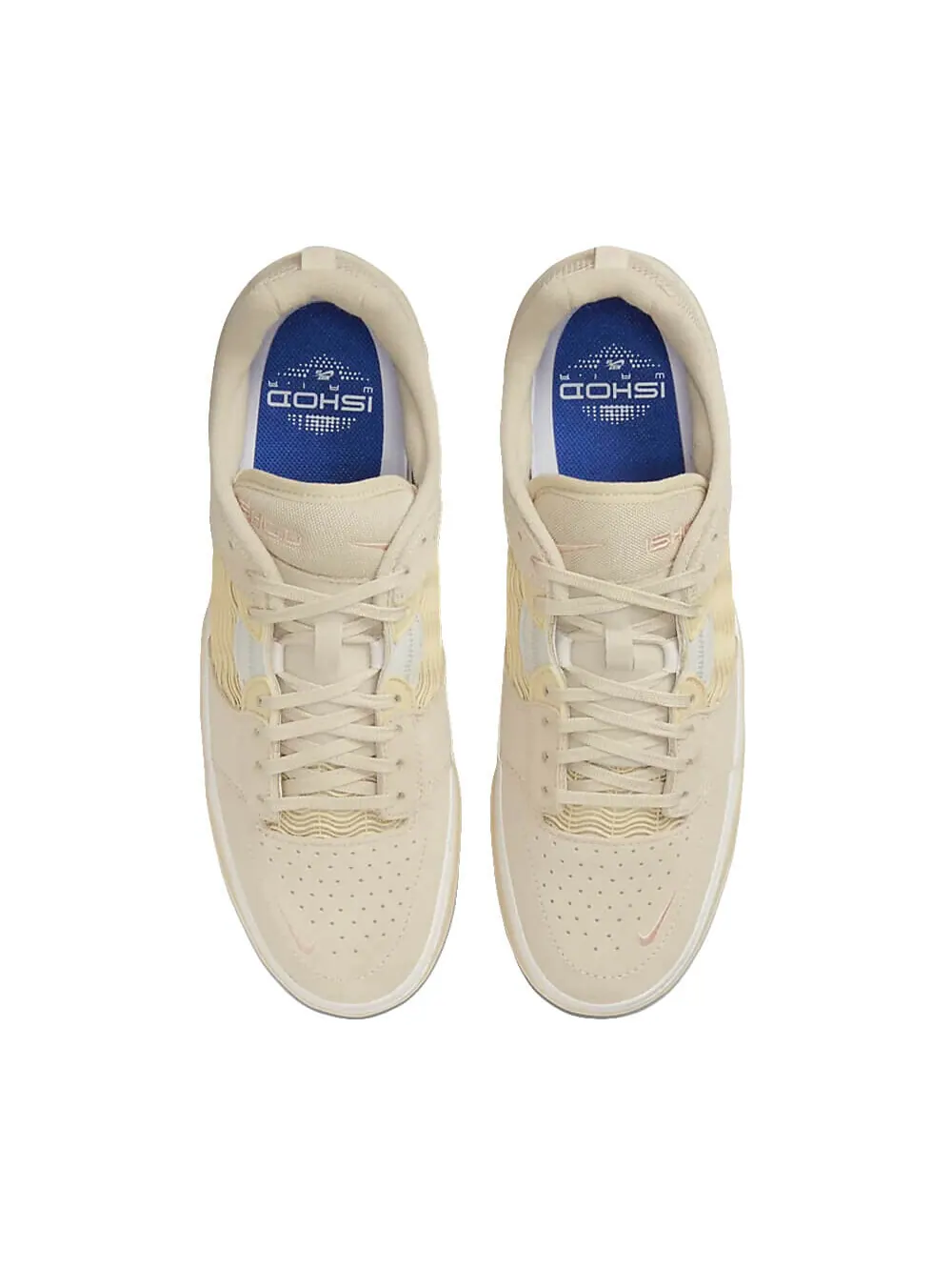Скейтерские кеды Nike SB Ishod Wair — изображение 2 из 6, бежевый