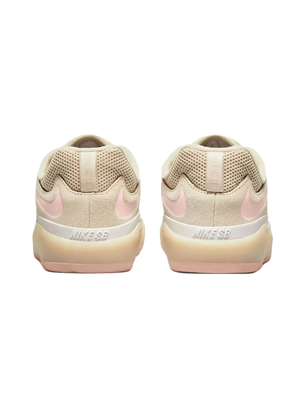 Скейтерские кеды Nike SB Ishod Wair — изображение 3 из 6, бежевый