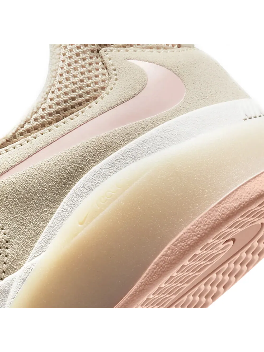 Скейтерские кеды Nike SB Ishod Wair — изображение 6 из 6, бежевый