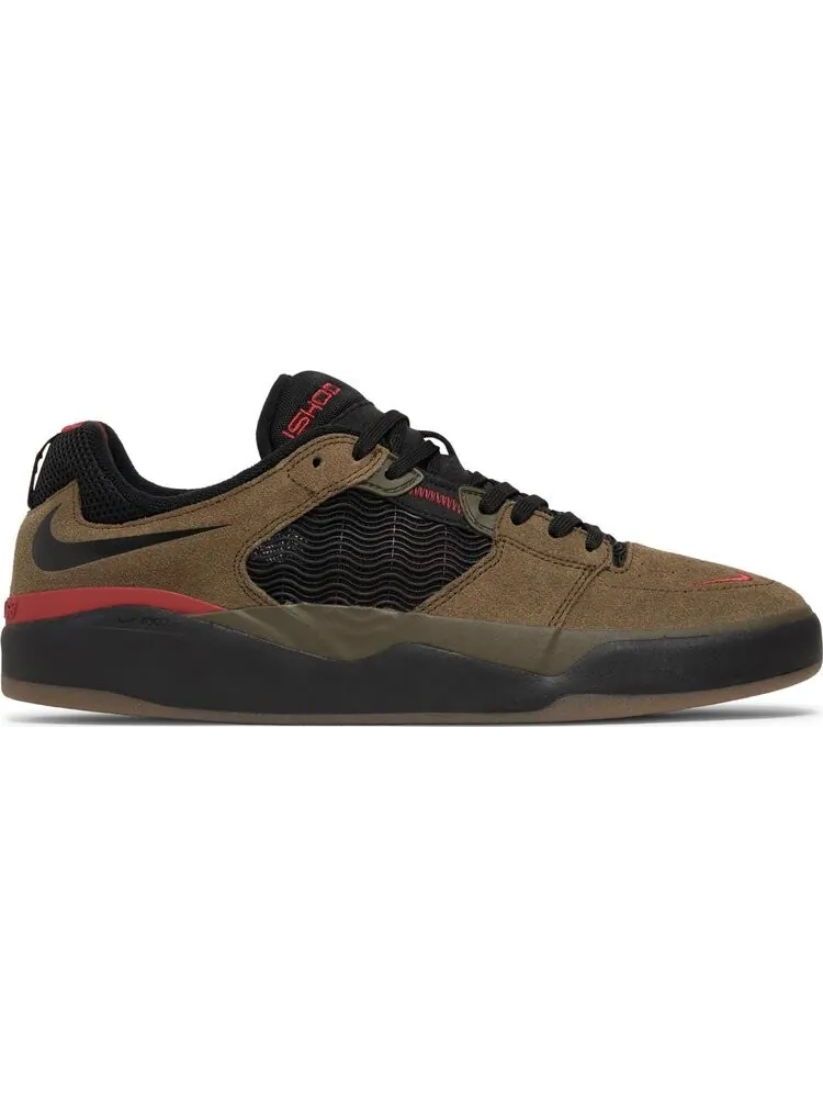Кроссовки Nike Ishod Wair SB 'Light Olive' — изображение 1 из 8, зеленый