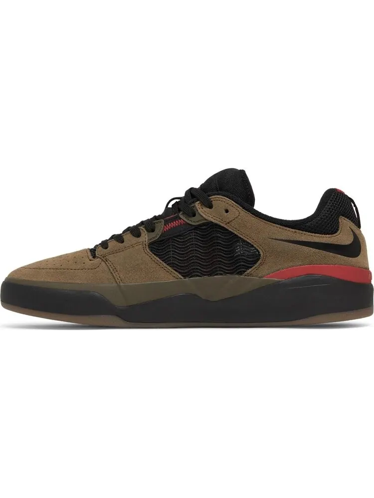 Кроссовки Nike Ishod Wair SB 'Light Olive' — изображение 3 из 8, зеленый