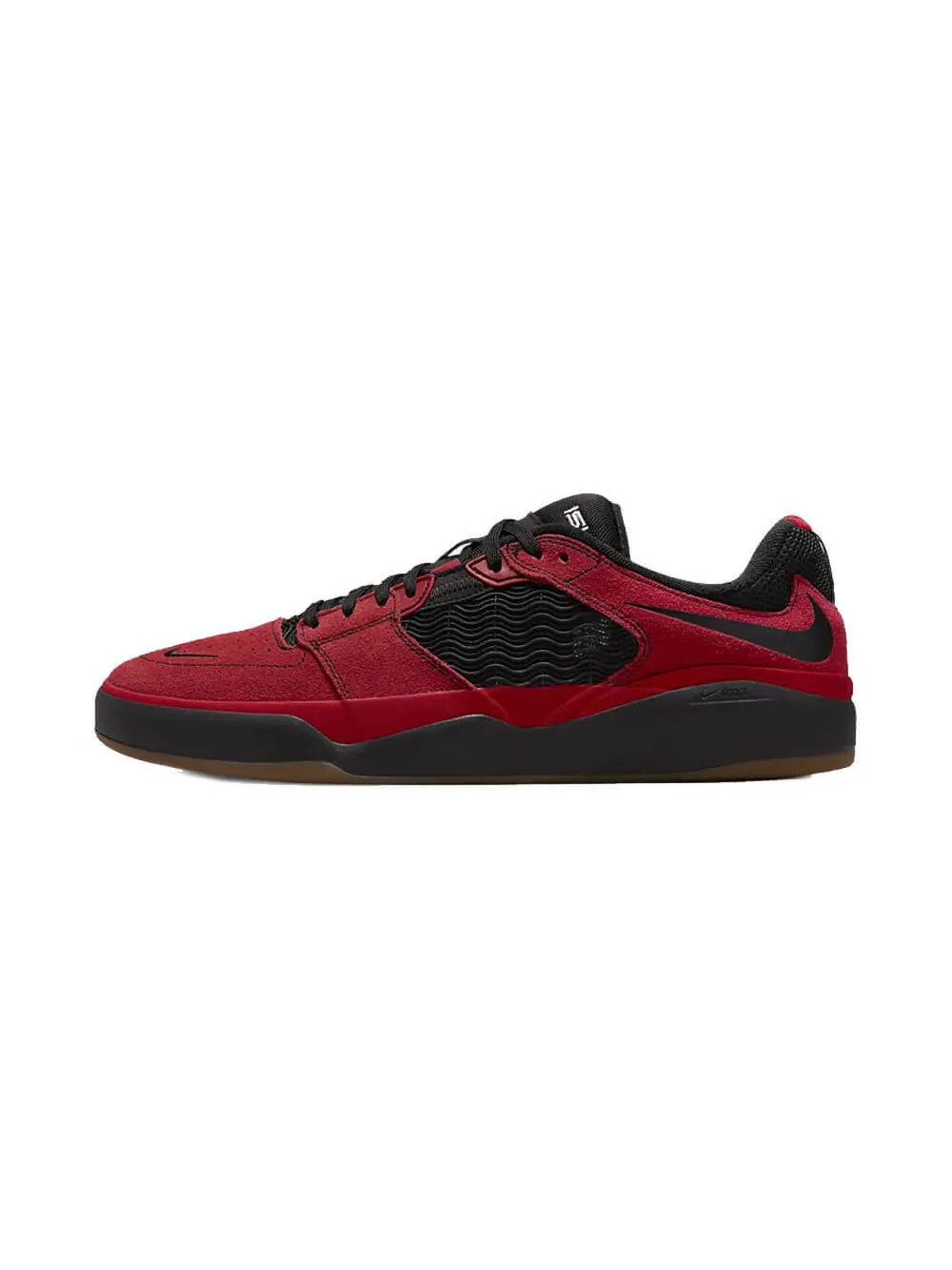 Скейтерские кеды Nike SB Ishod Wair — изображение 1 из 4, красный/черный