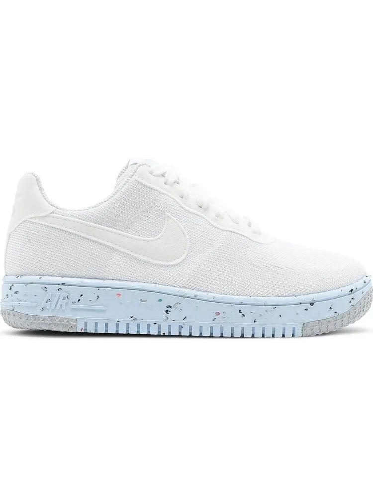 Кроссовки Nike Wmns Air Force 1 Crater Flyknit 'Pure Platinum' — изображение 1 из 8, белый