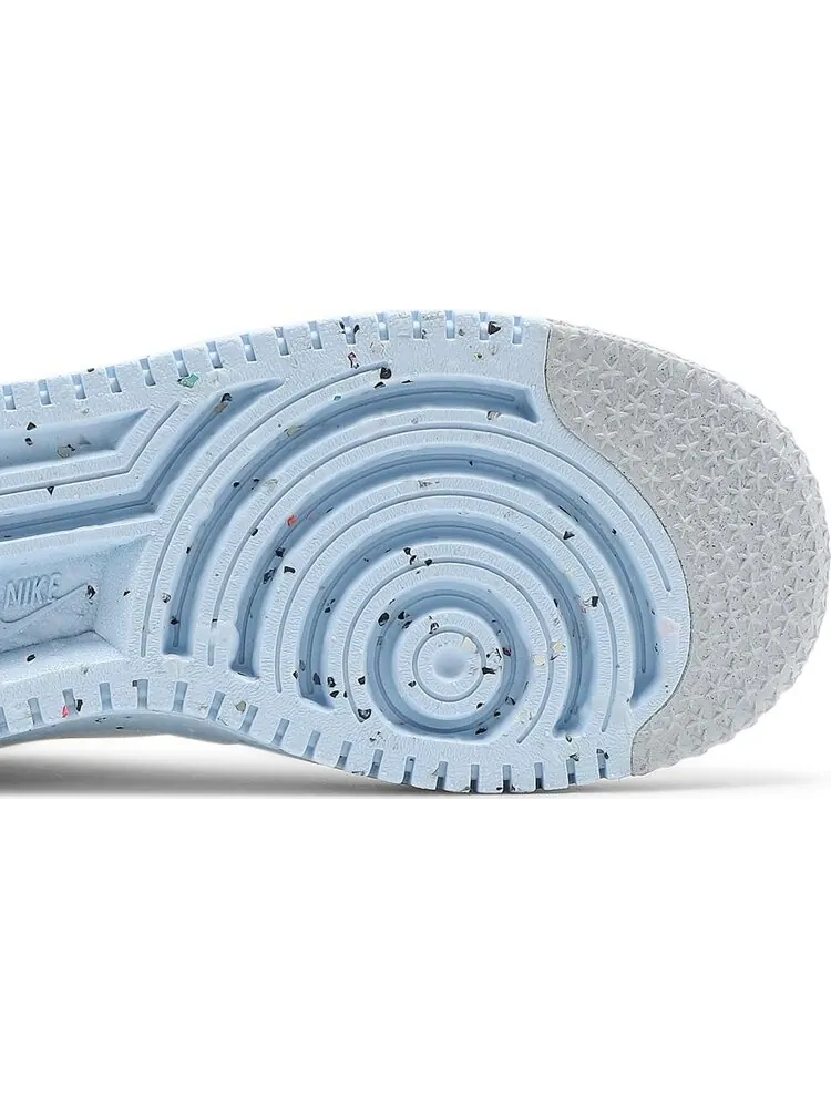 Кроссовки Nike Wmns Air Force 1 Crater Flyknit 'Pure Platinum' — изображение 5 из 8, белый