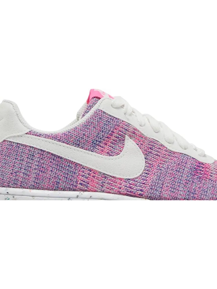 Кроссовки Nike Wmns Air Force 1 Crater Flyknit 'Fuchsia Glow' — изображение 2 из 8, розовый