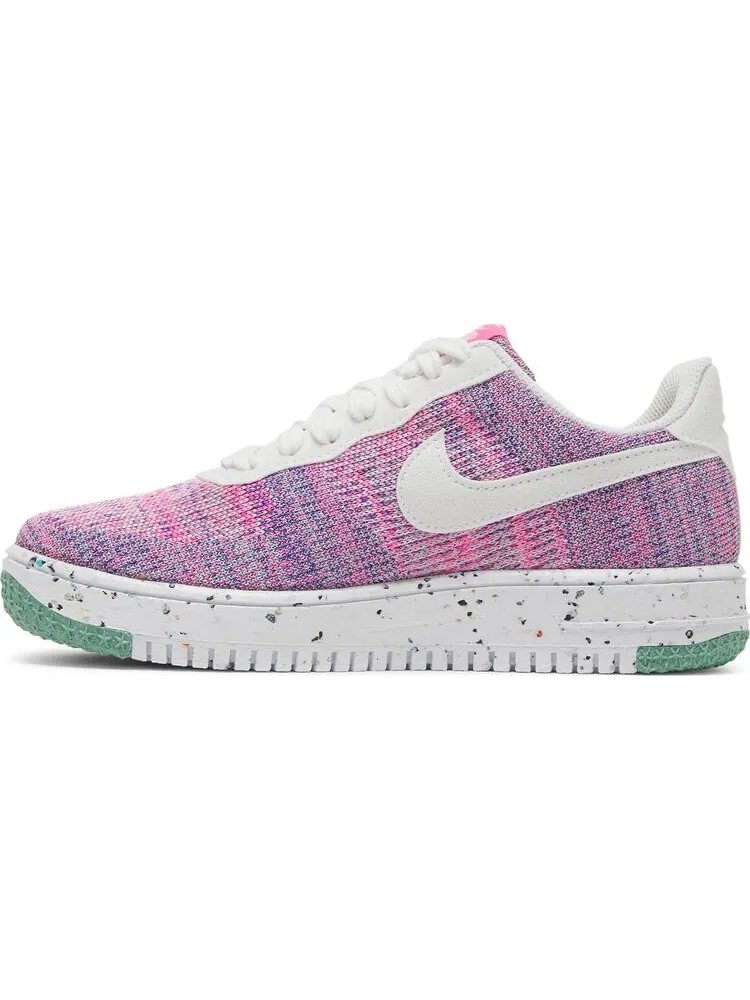 Кроссовки Nike Wmns Air Force 1 Crater Flyknit 'Fuchsia Glow' — изображение 3 из 8, розовый